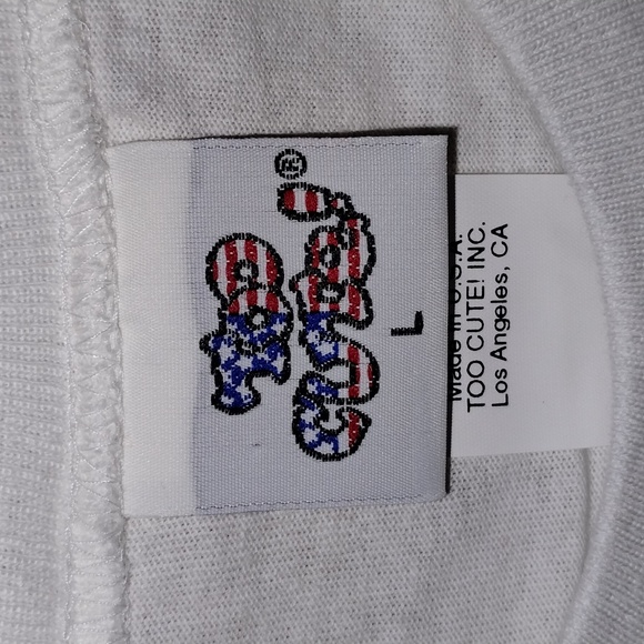 Vtg '98 Peanuts Snoopy T-shirt L Cotton USA - Picture 2 of 5